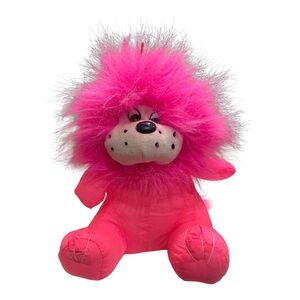 Plush Pink Lion Toy